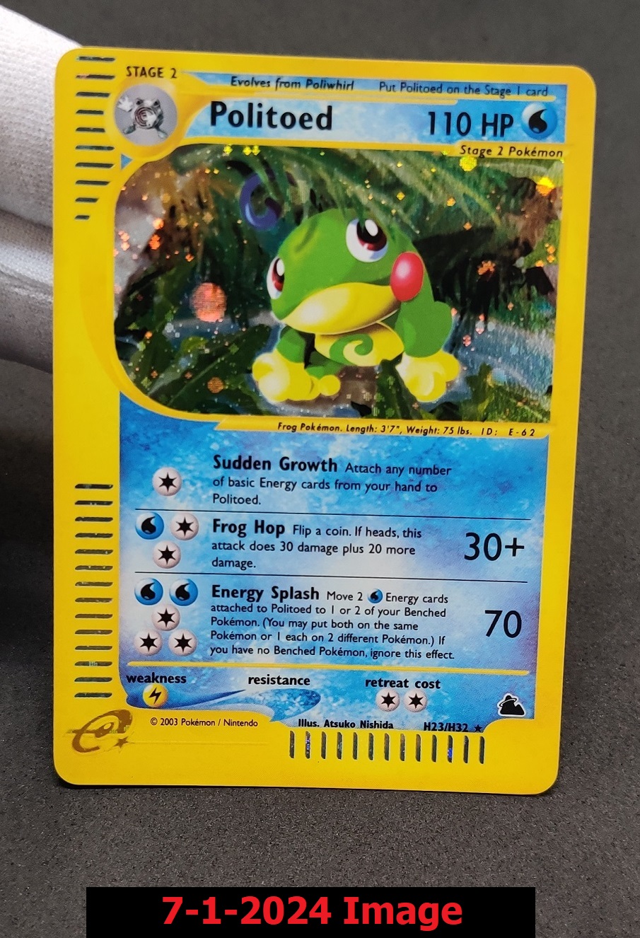 Politoed - H23/H32 - Holo Rare